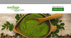 Desktop Screenshot of moringaisforlife.com